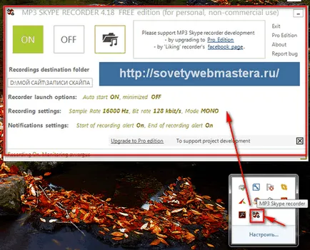 Как да записва разговора на скайп, съвети за уеб администратори, блог Евгения Vergusa