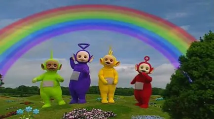 Името на Teletubbies в популярния анимационен филм