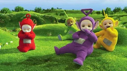 Името на Teletubbies в популярния анимационен филм
