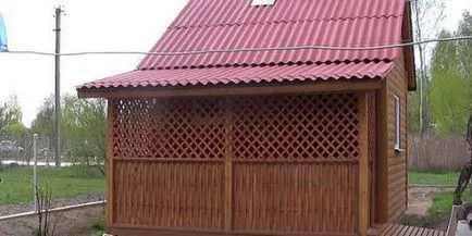 Frame баня със своя практически стъпка фото и видео инструкция
