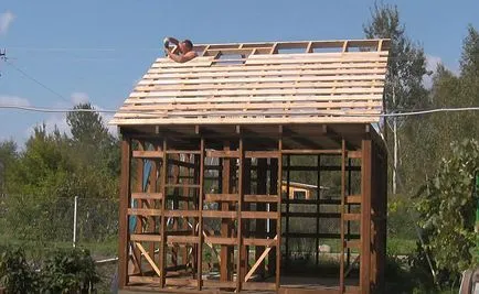 Frame баня със своя практически стъпка фото и видео инструкция