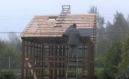 Frame баня със своя практически стъпка фото и видео инструкция