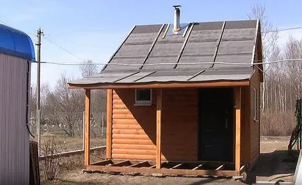 Frame баня със своя практически стъпка фото и видео инструкция