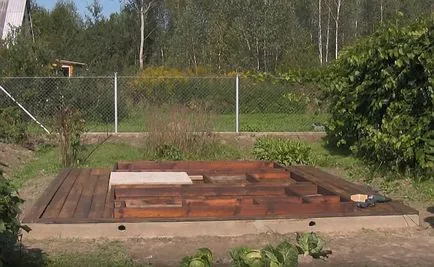 Frame баня със своя практически стъпка фото и видео инструкция