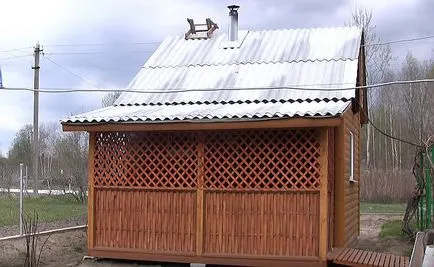 Frame баня със своя практически стъпка фото и видео инструкция