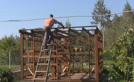 Frame баня със своя практически стъпка фото и видео инструкция