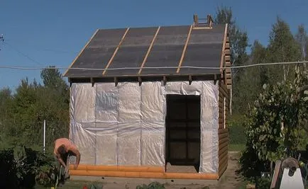 Frame баня със своя практически стъпка фото и видео инструкция