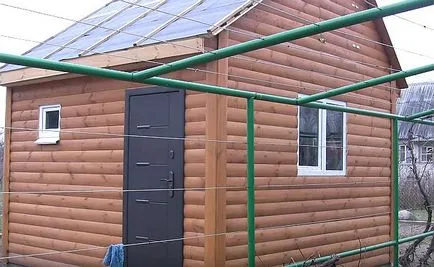 Frame баня със своя практически стъпка фото и видео инструкция