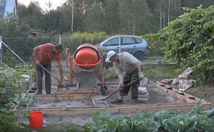 Frame баня със своя практически стъпка фото и видео инструкция