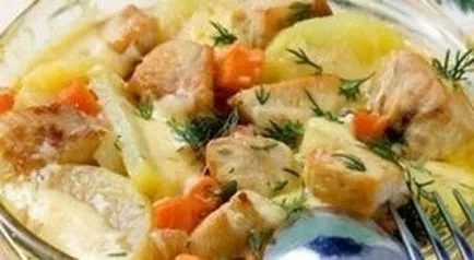 Картофи и месо - рецепти със снимки (месо) Картофи и месо - Рецепти със снимки