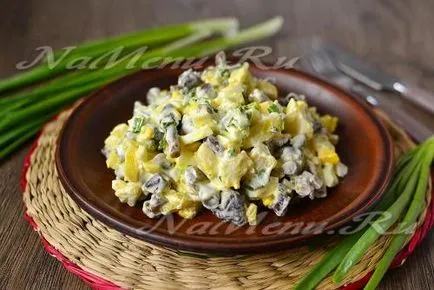 Картофена салата с гъби