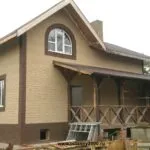 Paint на фасадата на къщата сами по себе си