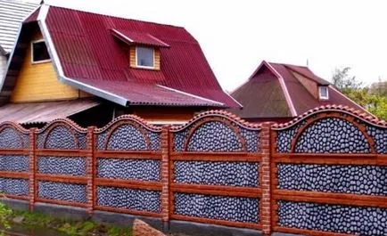 Paint на бетонни огради - както и какво да прави със собствените си ръце