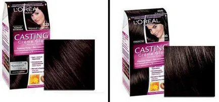 Боядисват Loreal Кастинг крем гланц bezammiachnoy, композиция, цветове, палитра