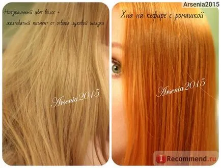 Боя за коса Къна ирански Natural - «♥ ми супер експеримент! Иранският къна - как да стане