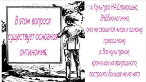 Културата и природата - отношения и аспекти на взаимодействие