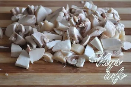 Пилешки рула с гъби рецепта със снимка 1