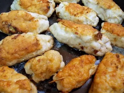 Пилешки рула с гъби - Готови къщи (пилешко) Пилешки рула с гъби - се готви у дома