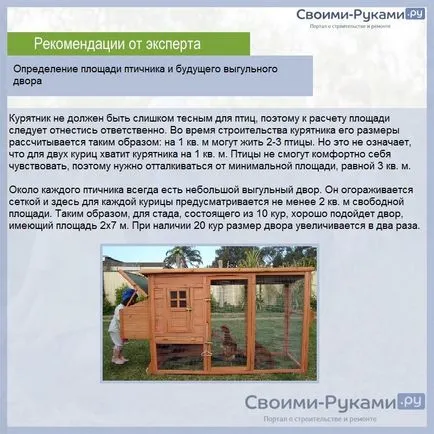 Курника за кокошки носачки с ръцете си - как да се изгради правилно!