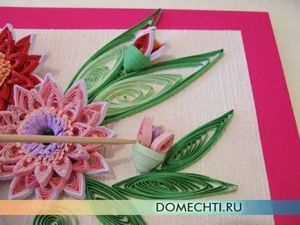 Квилинг картина на хартията с ръцете си за начинаещи (хартия) Квилинг картина на хартията с ръцете си за начинаещи