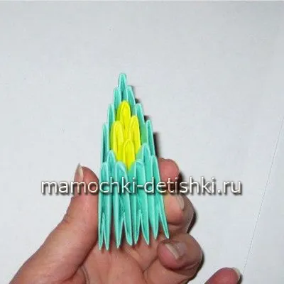 Оригами майсторски клас змия