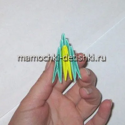 Оригами майсторски клас змия