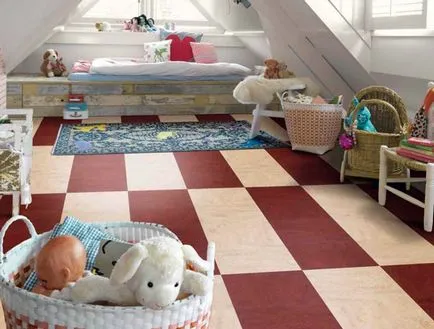 Marmoleum плюсове и минуси, спецификации, инсталация, видео, фото и в интериора