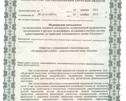 Медицински център - Юджийн - в Благовешченск