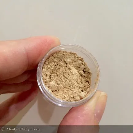 Минерални Сенки за очи карамел сатен biobyuti - Преглед ekoblogera Аленка