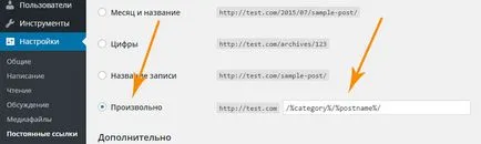 Персонализирайте Пермалинковете (ЦПУ) в WordPress