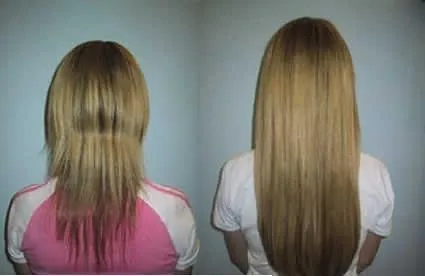 Tresse коса върху него