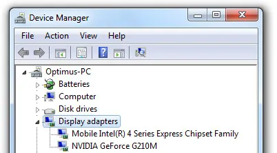 Nvidia Optimus - Технология Кратко