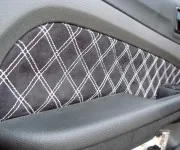 Cording, кожени седалки и Alcantara, теглене на интериора със собствените си ръце, видео