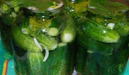 Кисели краставички през зимата