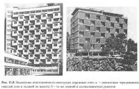 Разполага с архитектурната композиция на многофамилни жилищни сгради (сгради жилищни сгради)