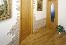 Довършителни арки с декоративен камък Фото врати, склонове на вратите, изкуствен