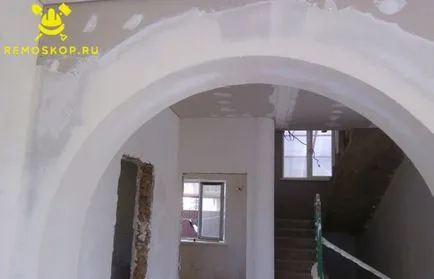 Довършителни арки в апартамента - формират ясна видео ъгли