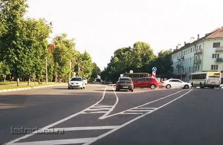 Stop (паркинг) островчета сигурност, островчета водачи, треньор 53