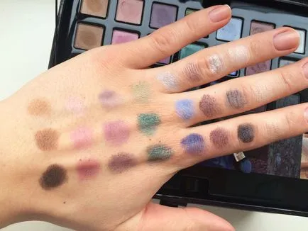 Palette (омрежване) грим Yves Rocher (Ив Roshe) Преглед и Swatch, ilovejars