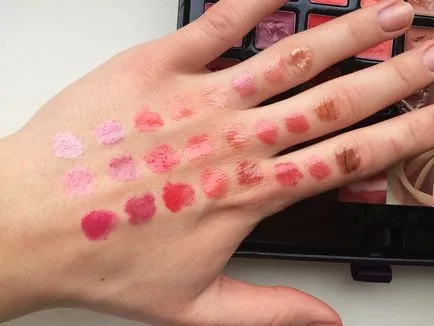 Palette (омрежване) грим Yves Rocher (Ив Roshe) Преглед и Swatch, ilovejars