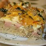 Пица с шунка, сирене и домати, с рецепта (пицата) Пица с шунка, домати и сирене рецепта
