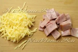 Пица с шунка, сирене и домати, с рецепта (пицата) Пица с шунка, домати и сирене рецепта