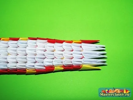 Оригами майсторски клас змия