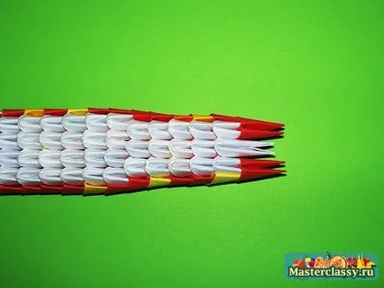 Оригами майсторски клас змия