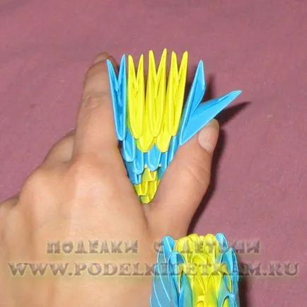 Оригами майсторски клас змия