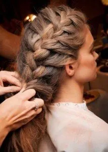 Weave плитка на дълга коса фото и видео уроци по руски език
