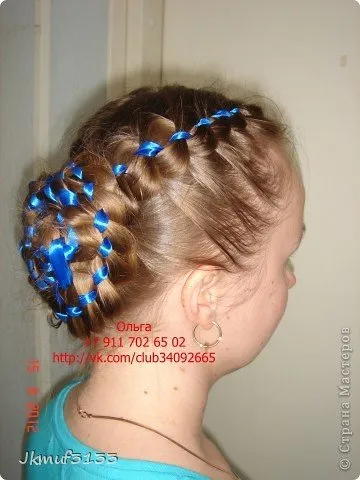 Weave плитка на дълга коса фото и видео уроци по руски език