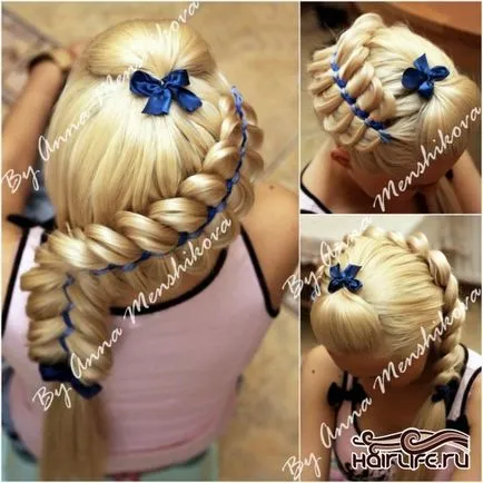 Weave плитка на дълга коса фото и видео уроци по руски език