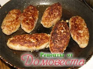 Сос (сос), за да котлети - рецепти от domovesta