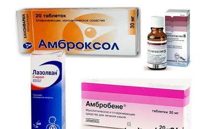 Препарати за втечняване на храчки по-специално за лечение на кашлица